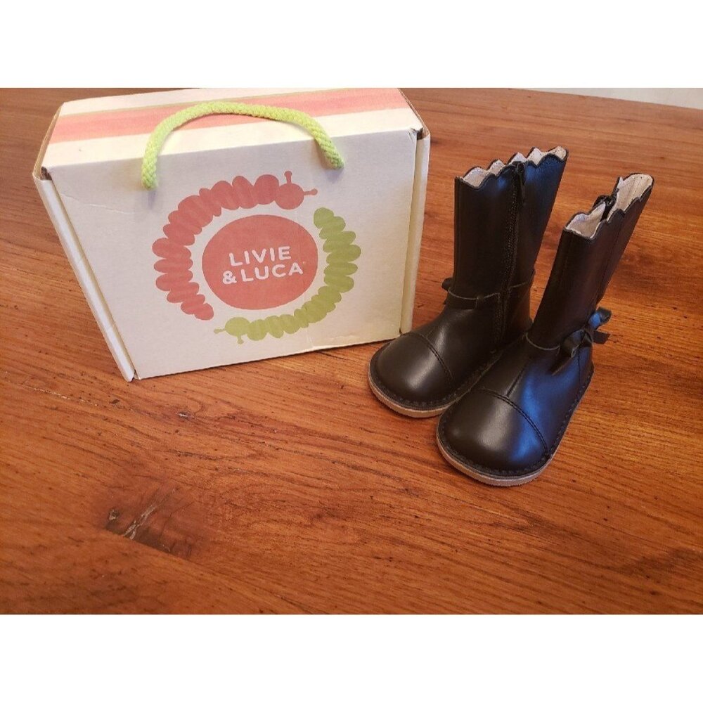 Livie & Luca Navy Boots